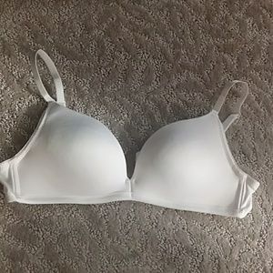 Baby pink push up bra